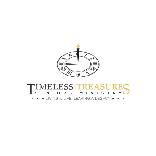 Living design with the title 'Logo for "Timeless Treasures"'
