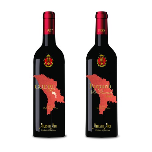 Exclusive label with the title 'Millesti Mici'