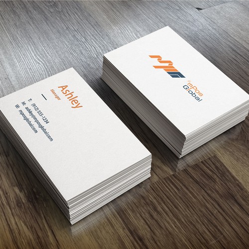 Credit card design with the title 'mPos'