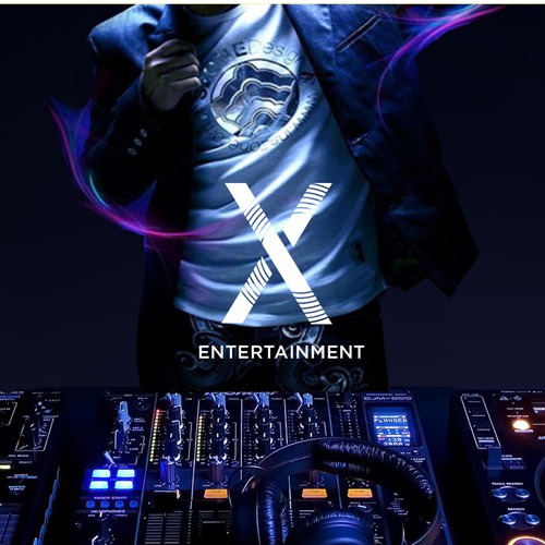 DJ logo with the title 'logo for DJ and event company'