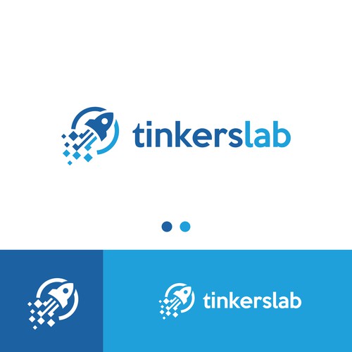 Coding logo with the title 'Tinkerslab'