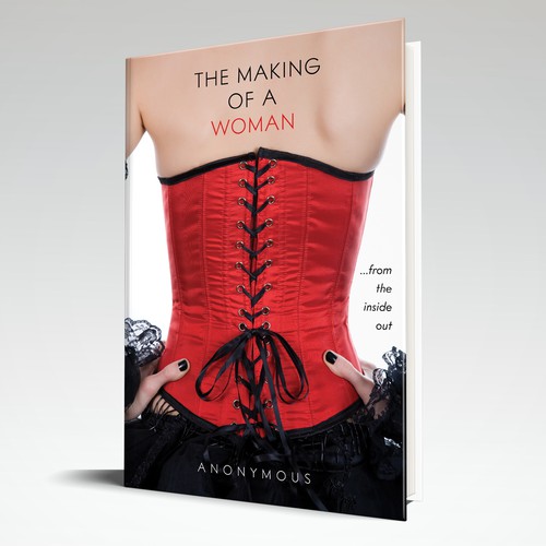 Sexy design with the title 'Sexy, mysterious, high-contrast. '