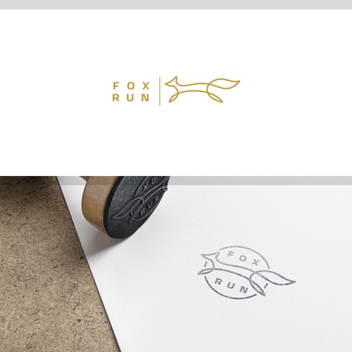 Zoo logo with the title 'Fox Run'