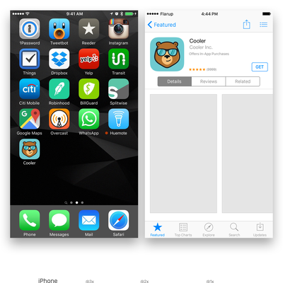 Cooler app icon