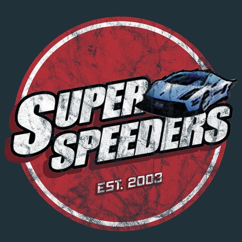 Distressed t-shirt with the title 'Worn logo for a tshirt'