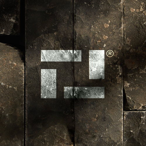 Stone design with the title 'Real Estate Logo'