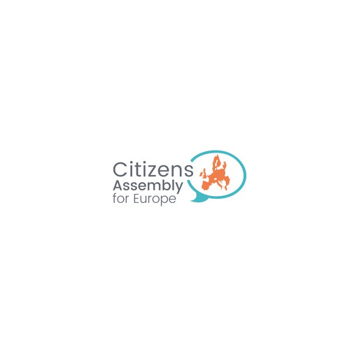 Europen logo with the title 'Logo for Citizen Assemly for Europe'