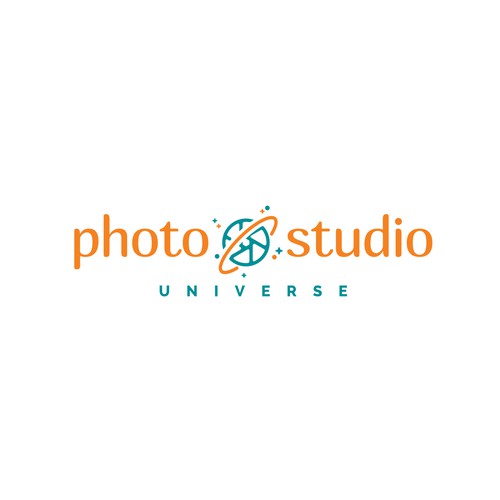 Photography studio logo with the title 'Logo concept for a photo studio'