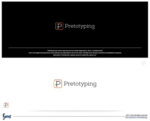 Moving design with the title 'Pretotyping'