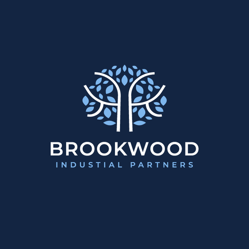 Blue eagle logo with the title 'BrookWood Insdustrial Partners'