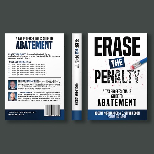 Guide book cover with the title 'Book Cover Design Contest'