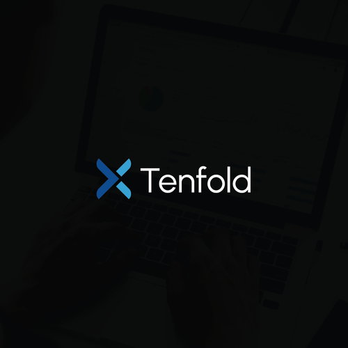 Online marketing design with the title 'Tenfold — Online Marketing Company.'