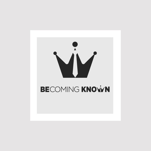 Suit design with the title 'Becoming Known'