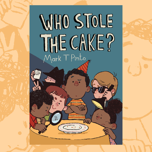 Kids book cover with the title 'Children's Book Cover Illustration Concept'