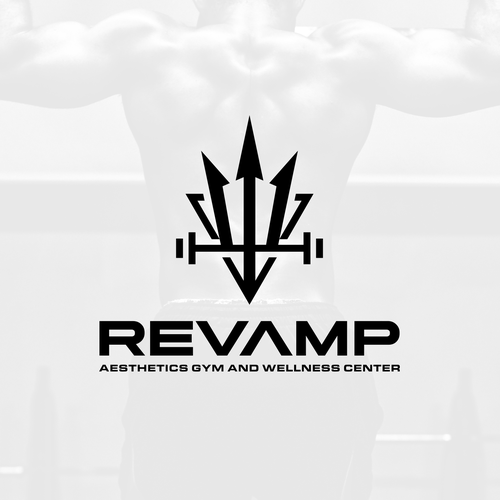 Trident logo with the title 'Revamp Logo.'