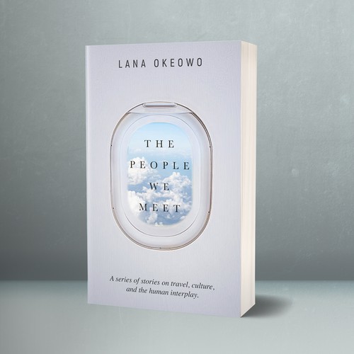 Travel design with the title 'book cover for a travel experience'