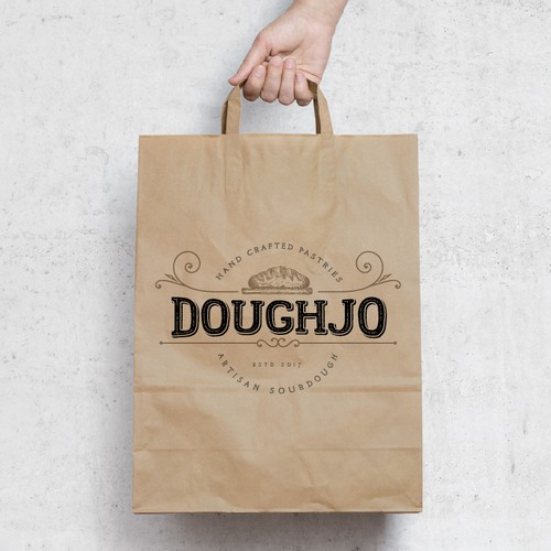 Artisan brand with the title 'Doughjo'