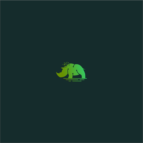 Rhino brand with the title 'Rhino Technologies needs a modern new logo'