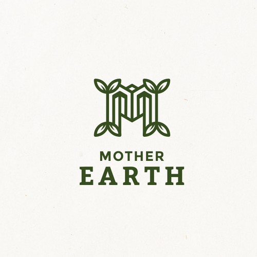 Earth logo with the title 'Mother Earth : Premium line of growing medias and amendments for the indoor gardening market.'