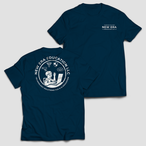 Education t-shirt with the title 'New Era Education LLC'