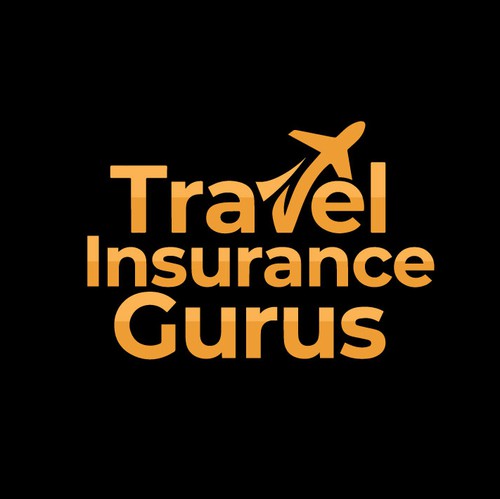 Flying club logo with the title 'Travel Insurance Gurus'