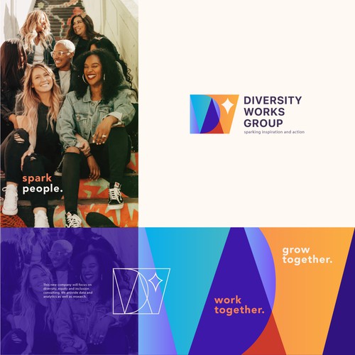 Growth brand with the title 'DiversityWorks Group'