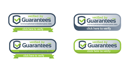 Security illustration with the title 'Simple Logo Concept for Guarantees.com'