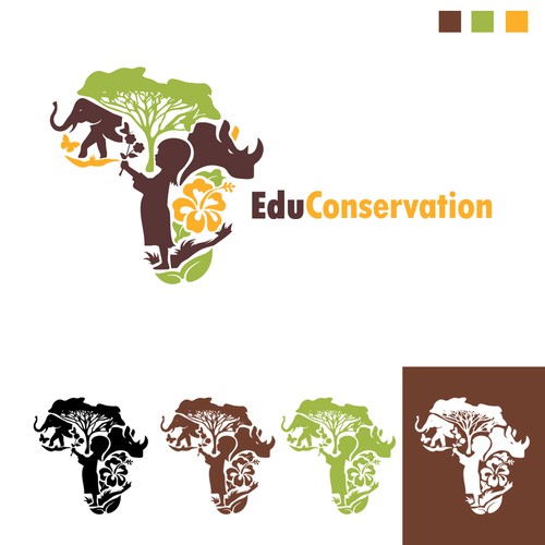 Study logo with the title 'EduConservation Logo'