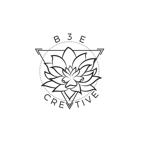 Succulent logo with the title ' Hipster Southwest Style Logo; Woman-owned Design/Renovation/Restoration company'