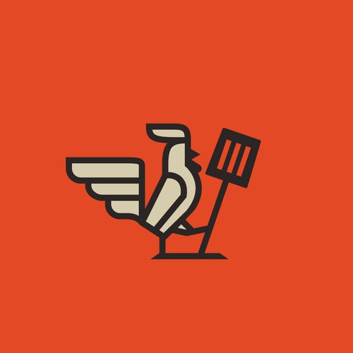 Cookware logo with the title 'Logo design'