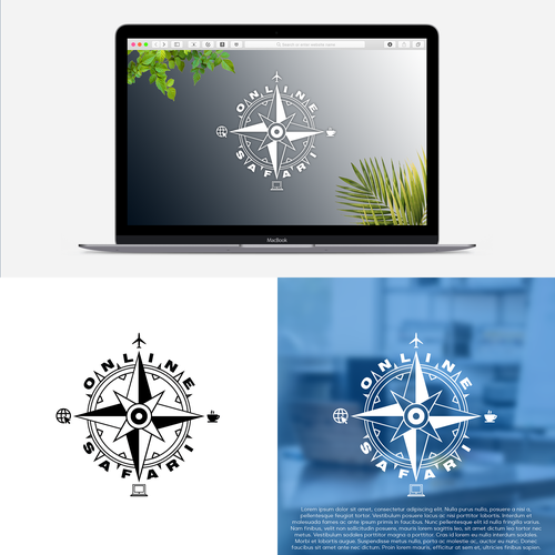 Safari logo with the title 'Online Safari'