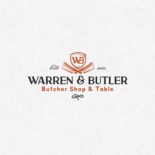 Food brand with the title 'Logo design'