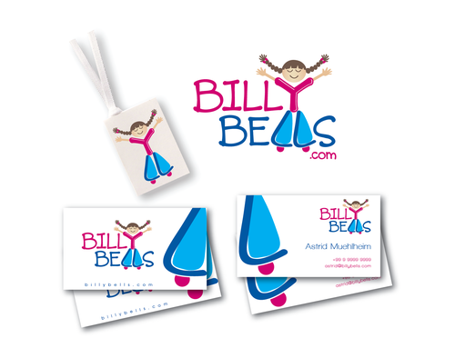 Funky design with the title 'Help Billy Bells with a new logo'