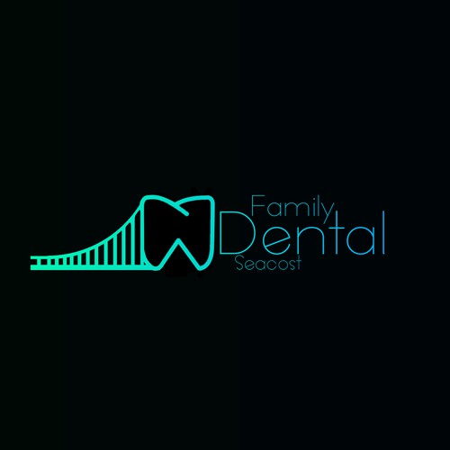 Cabinet logo with the title 'Logo for a Dental cabinet in gradient'