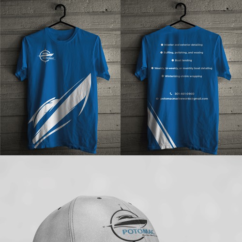 Business t-shirt with the title 'Potomac Tshirt Design'