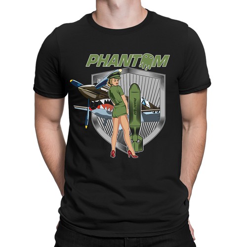 Fighting t-shirt with the title 'phantom'