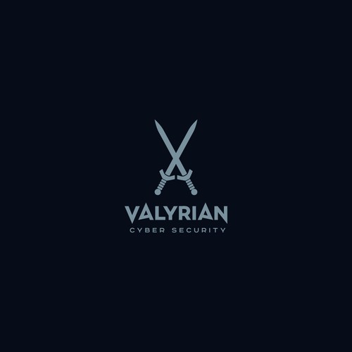 Barbarian logo with the title 'Two swords Valyrian'