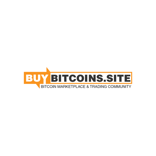 Crypto brand with the title 'Bitcoin Market Logo design'