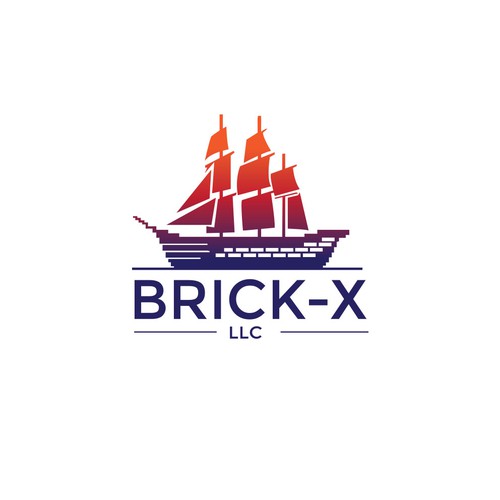 Art logo with the title 'Brick-X'