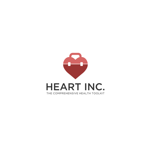 Health design with the title 'HEART INC.'