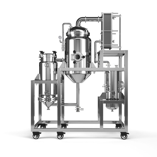 Model design with the title 'Industrial equipment visualization'