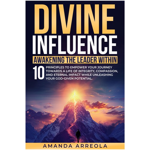 Leadership book cover with the title 'Divine Influence Awakening the Leader'