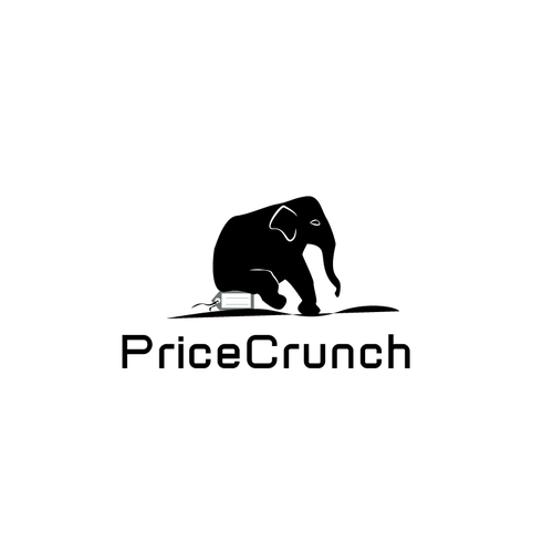 Price design with the title 'PriceCrunch, elephant '