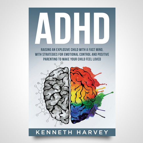 Parenting book cover with the title 'ADHD'