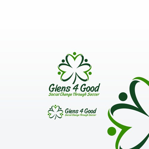 Irish logo with the title 'Glens 4 Good'