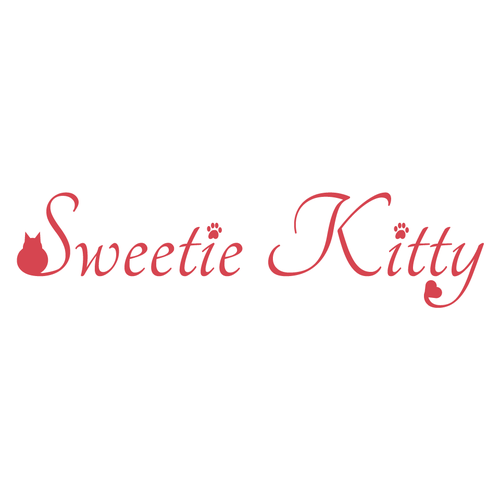 Kitty logo with the title 'Logo Design for Cat Company'