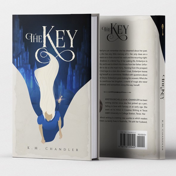 Princess book cover with the title 'The Key'