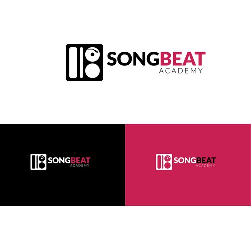 Song design with the title 'Brand Design for Music Academy'