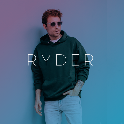 Model logo with the title 'Font Logo concept Fashion '