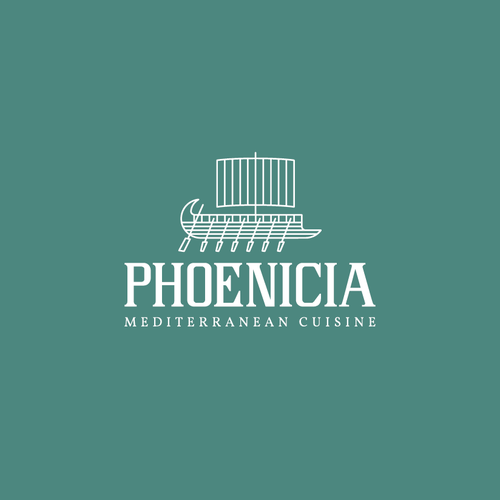 Cuisine design with the title 'Phonecia Logo'